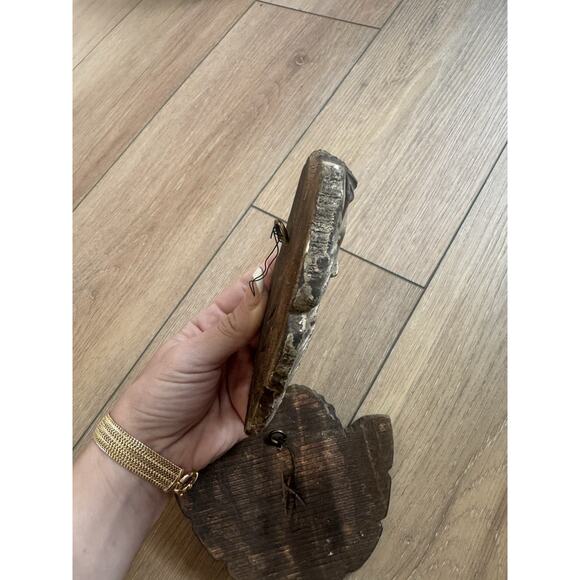 Antique Carved Wood Cherub Angels Pair • Architectural Salvage • European 1800s - Picture 6 of 16